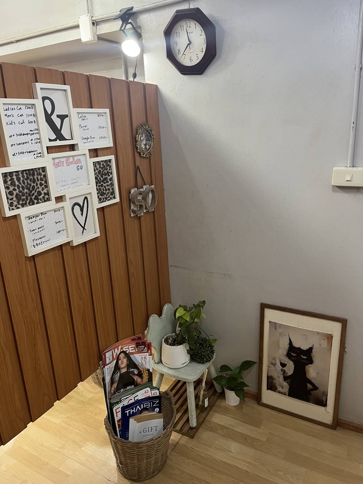 サロン店内の様子